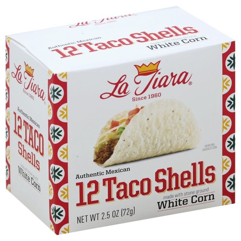 La Tiara Taco Shells, White Corn (12 each) Instacart
