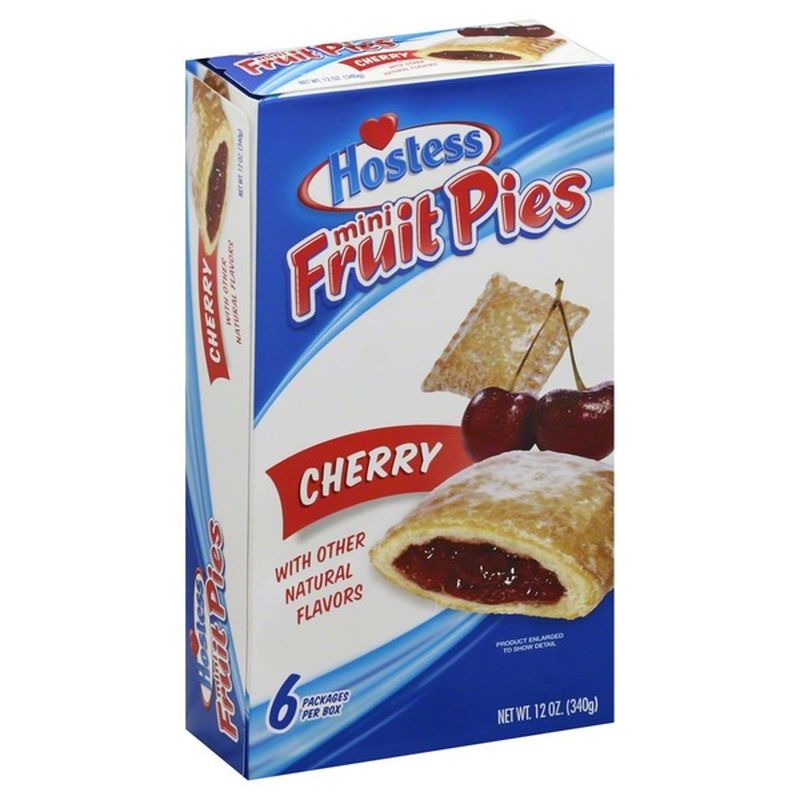 Hostess Snack Size Cherry Fruit Pies (12 oz) - Instacart