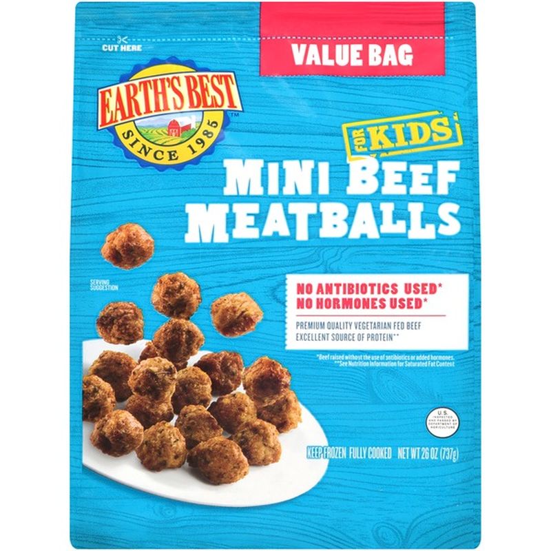 Earth's Best Mini Beef Meatballs for Kids (26 oz) Delivery or Pickup