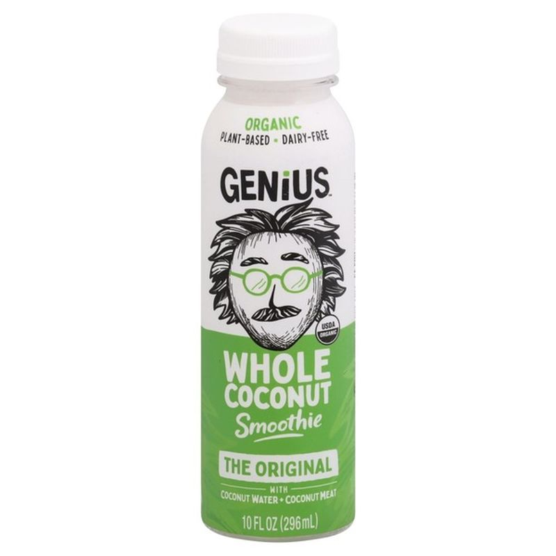 Genius Whole Coconut Smoothie, The Original (10 oz bottle) Instacart