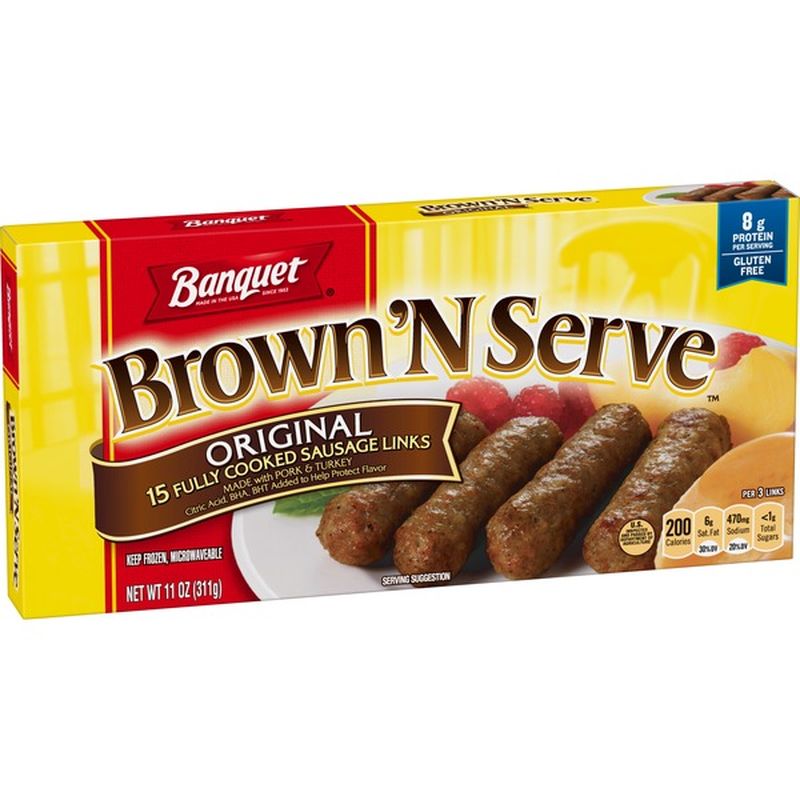 Banquet Brown N Serve Original Sausage Links (11 oz) from BJ's Wholesale Club Instacart