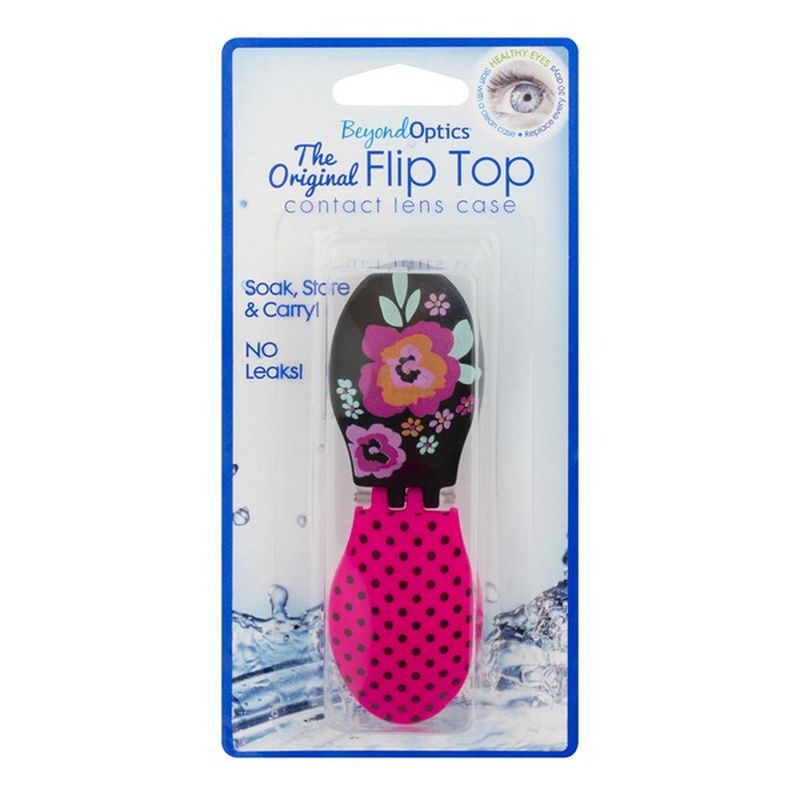 Beyond Optics The Original Flip Top Contact Lens Case (1 ct) Instacart