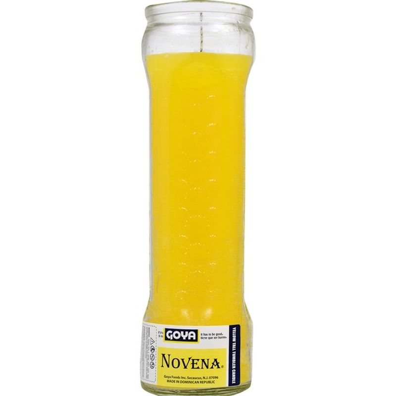 Goya Novena Prayer Candle, Tall, Yellow (1 each) Instacart
