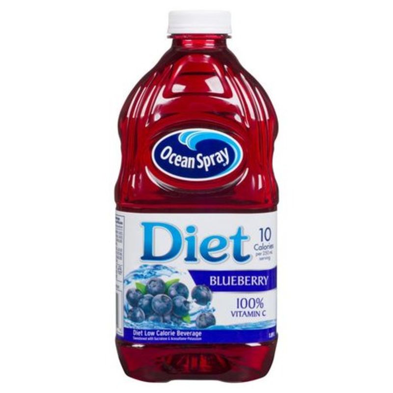 Ocean Spray Diet BlueberryBleuet Low Calorie BeverageBoisson