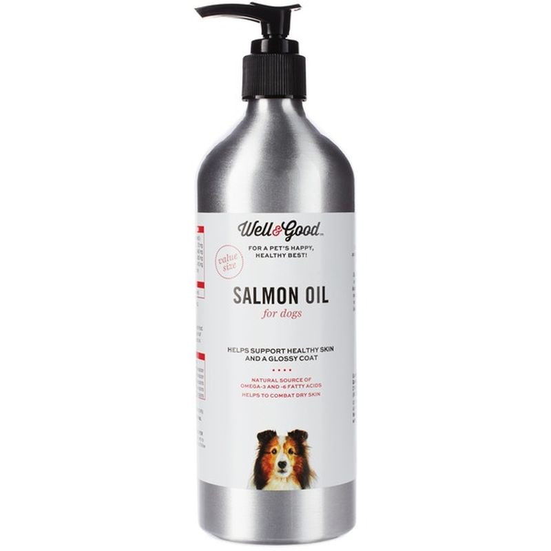 Well & Good Salmon Oil For Dogs (17 fl oz) from Petco