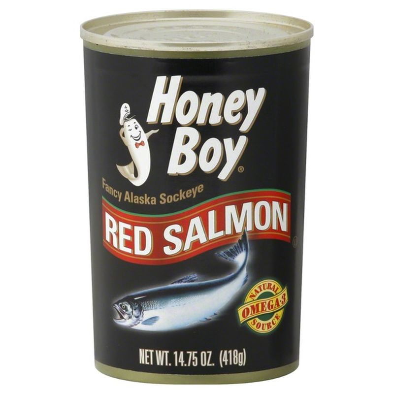 Honey Boy Fancy Alaska Sockeye Red Salmon (14.75 oz) Instacart