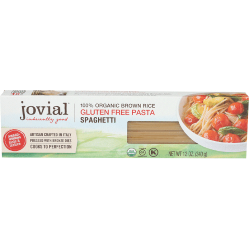 Jovial Pasta, Gluten Free, Spaghetti (12 oz) Instacart