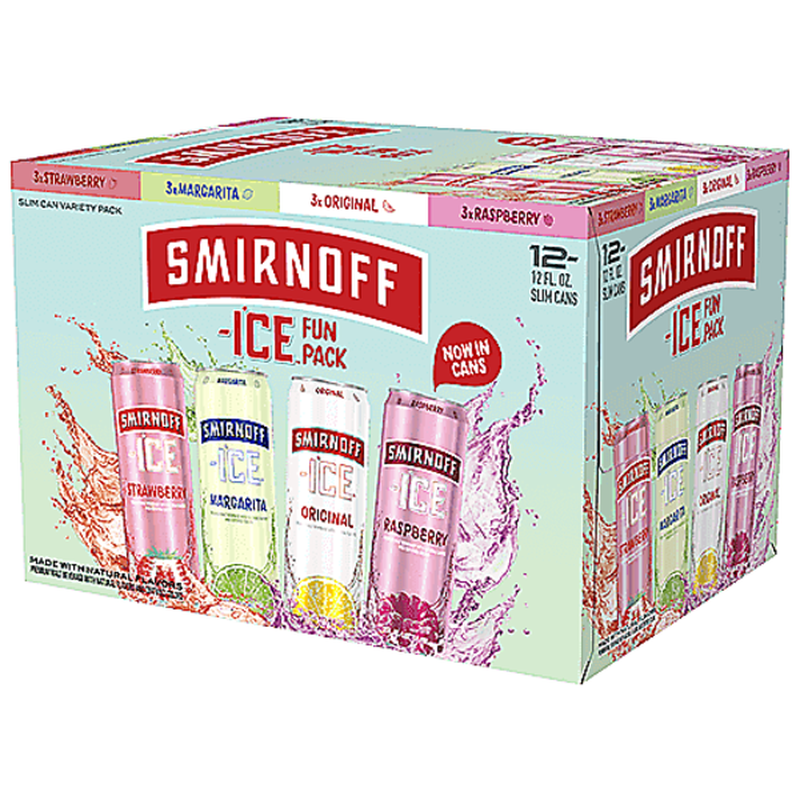 Smirnoff Beer, Variety, Fun Pack (12 fl oz) Instacart