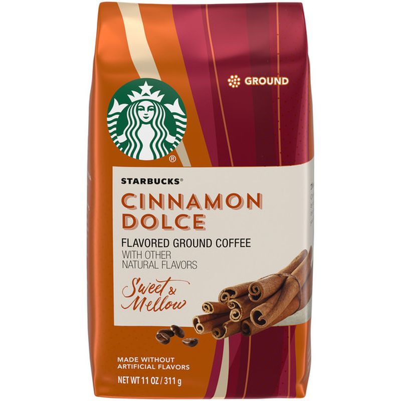 Starbucks Cinnamon Dolce Flavored Ground Coffee (11 oz) Instacart