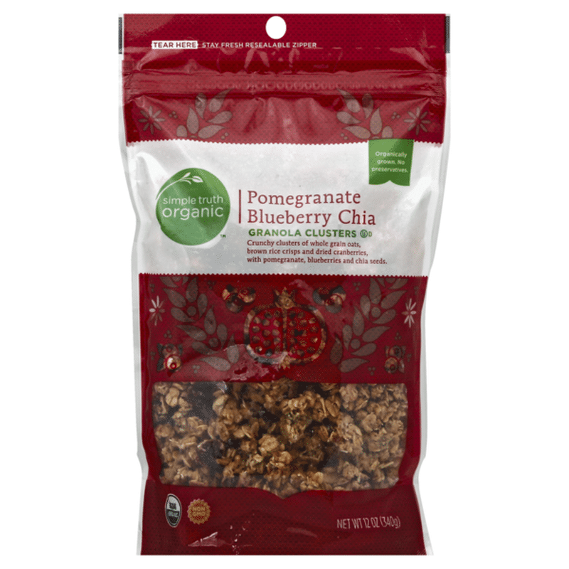 Simple Truth Pomegranate Blueberry Chia Granola Clusters