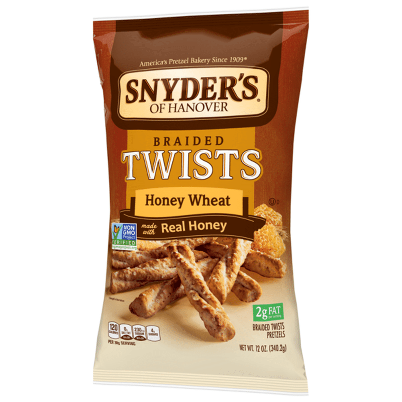 Snyder's of Hanover® Honey Wheat Braided Pretzel Twists (12 oz) from