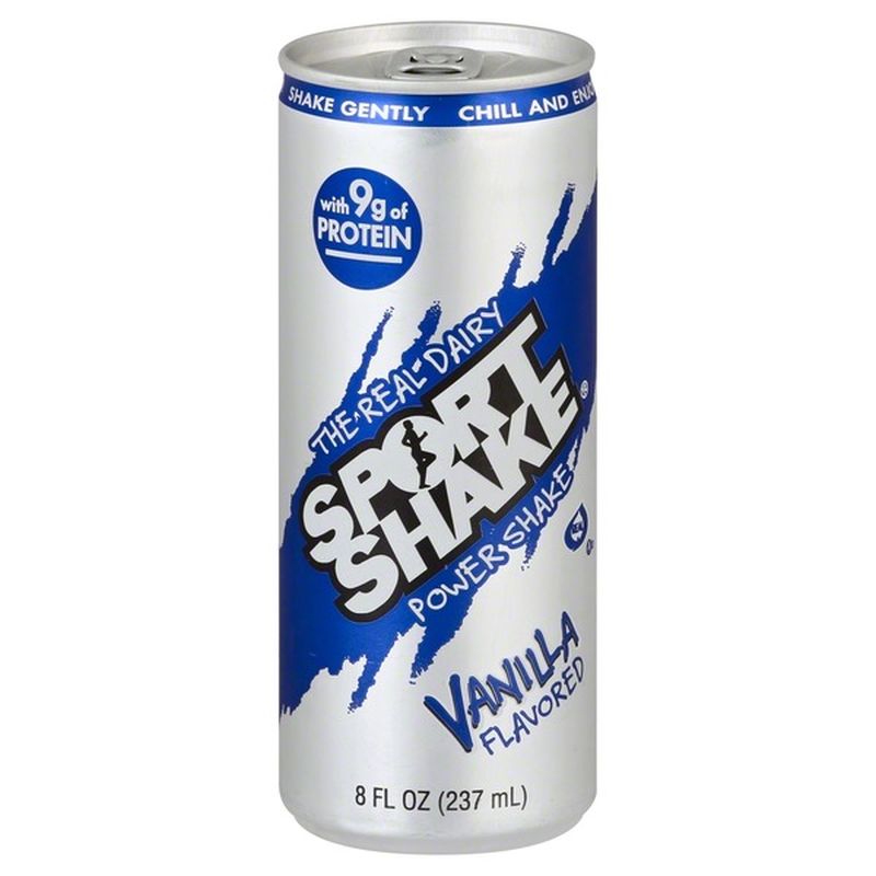 Sport Shake Power Shake Vanilla Flavored 8 Oz Instacart