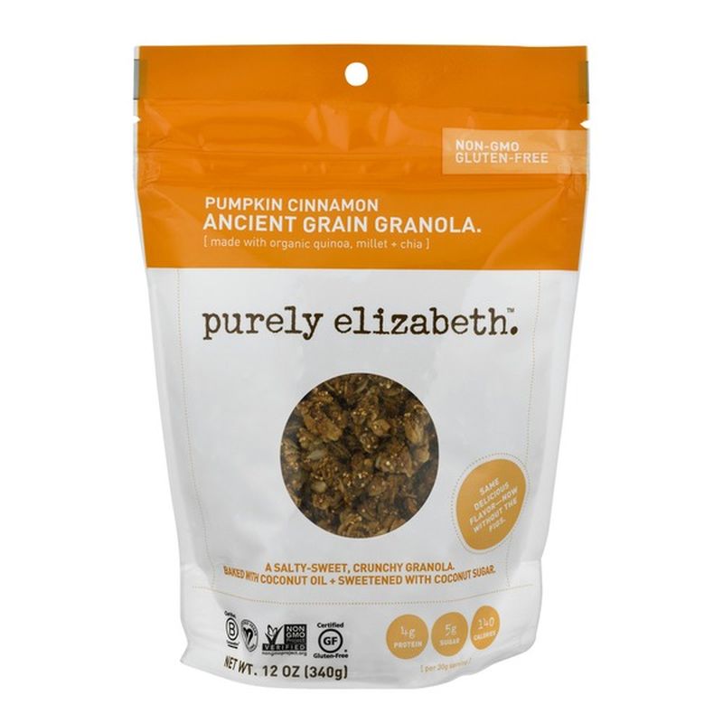 Purely Elizabeth Ancient Grain Granola, Pumpkin Cinnamon (12 oz