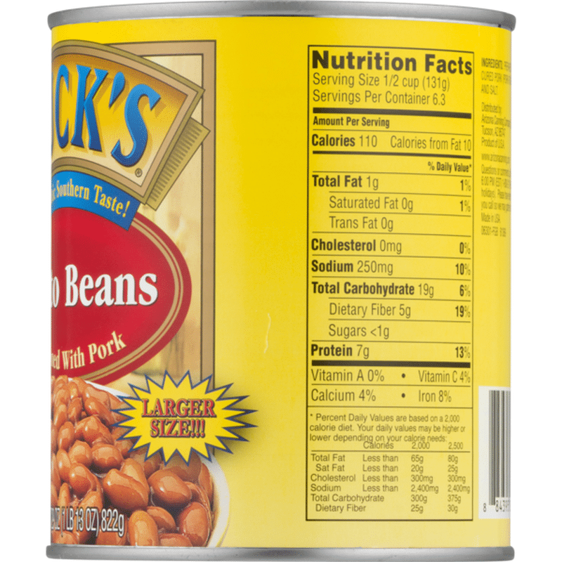 Luck's Pinto Beans Seasoned with Pork (29 oz) Instacart