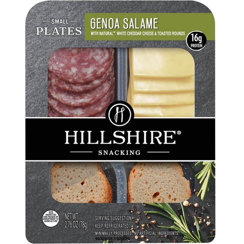 Hillshire Farm Hillshire Snacking Small Plates Genoa Salame and White