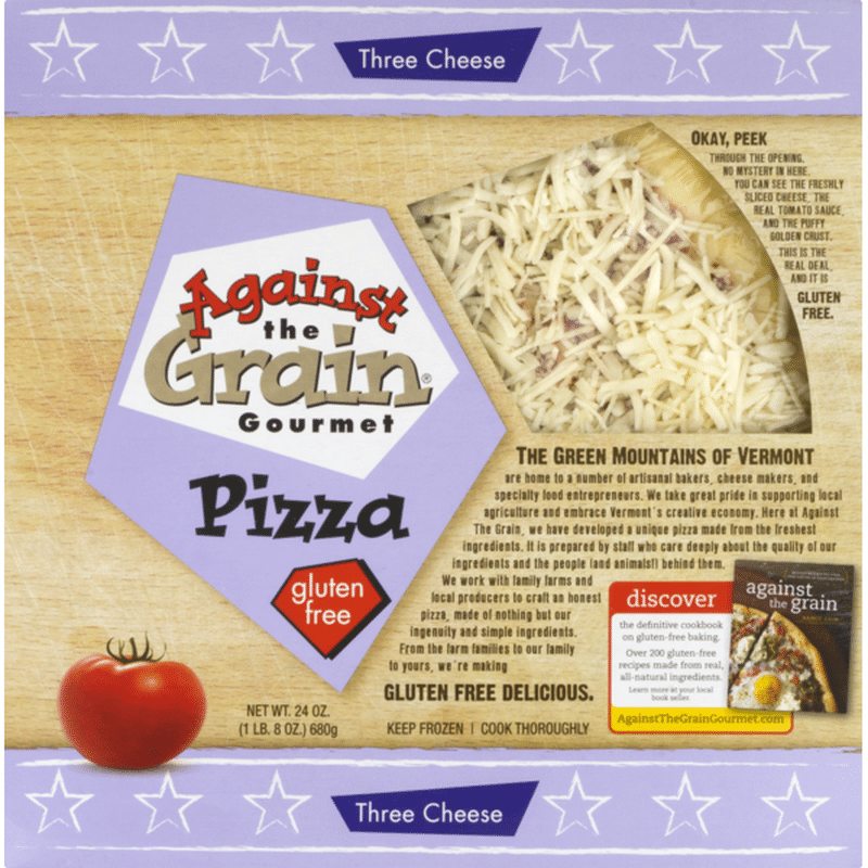 Against The Grain Gourmet Gourmet Pizza Three Cheese 24 Oz