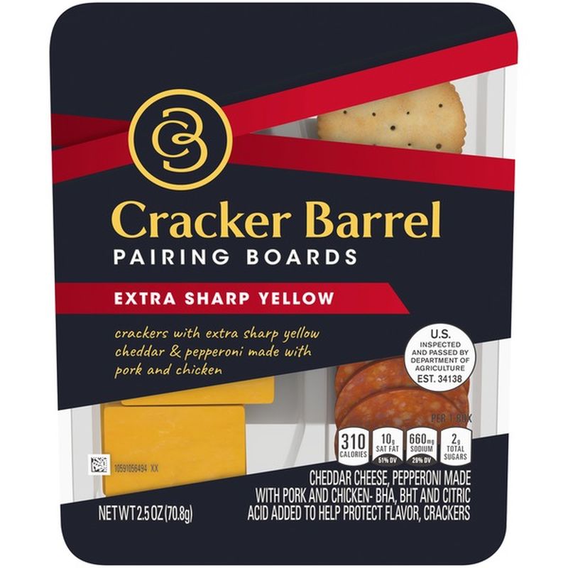 cracker barrel sharp yellow cheese