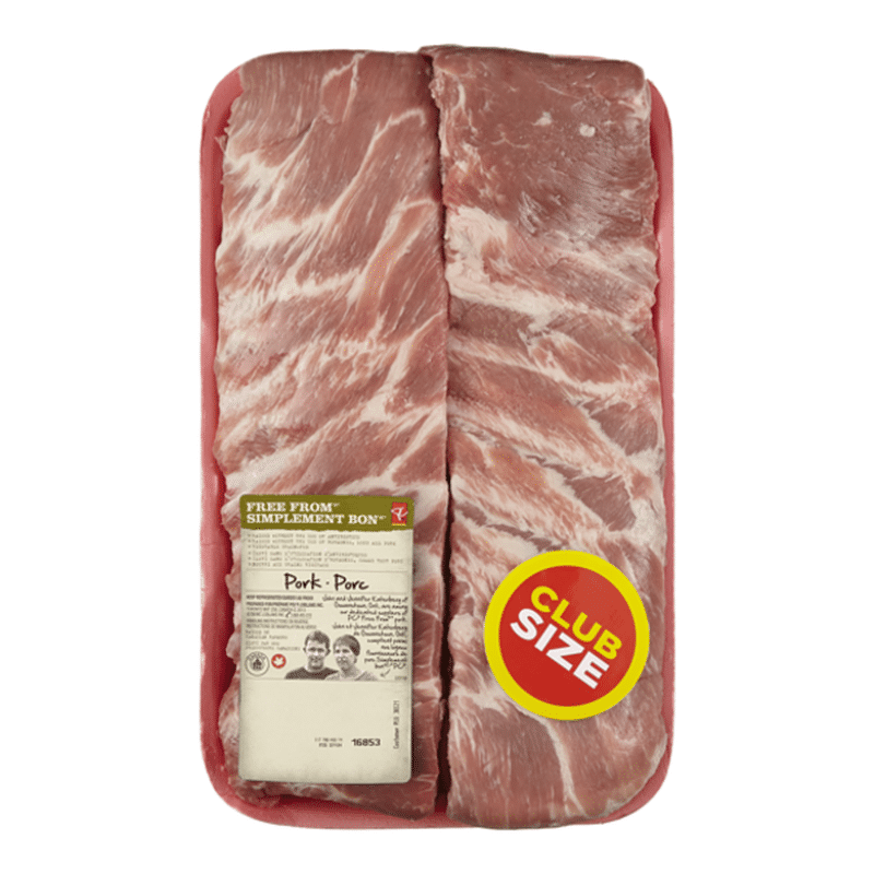 President's Choice Free From Cp Pork Boneless Rib End Chops