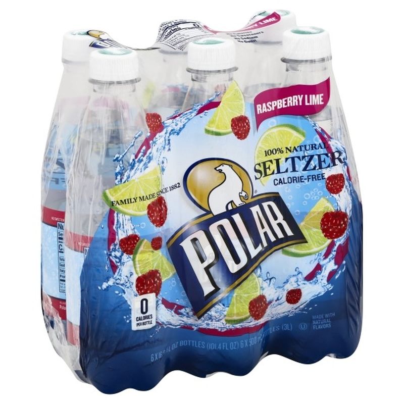 Polar Seltzer, Raspberry Lime (6 each) from Wegmans Instacart