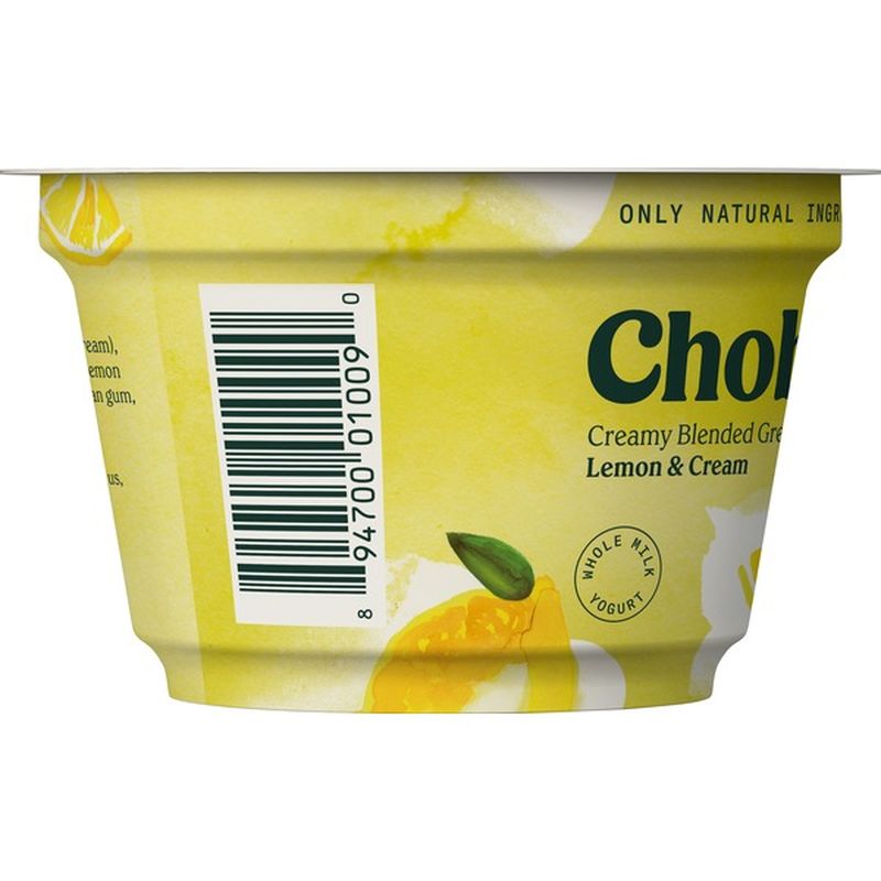Chobani Yogurt, Greek, Creamy Blended Lemon & Cream (5.3 oz) from Vons