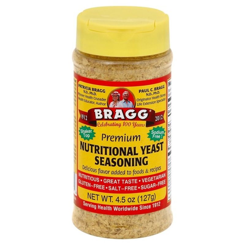 Bragg Yeast Seasoning, Nutritional, Premium (4.5 oz) from ShopRite ...