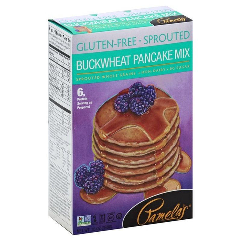 Pamela's Buckwheat Pancake Mix, Sprouted (12 oz) Instacart
