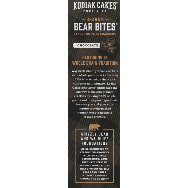 Kodiak Cakes Graham Crackers, Baked Frontier, Chocolate (9 oz) Instacart