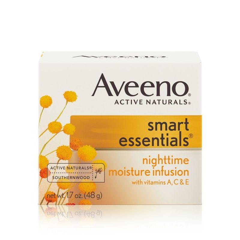 aveeno smart essentials nighttime moisture infusion