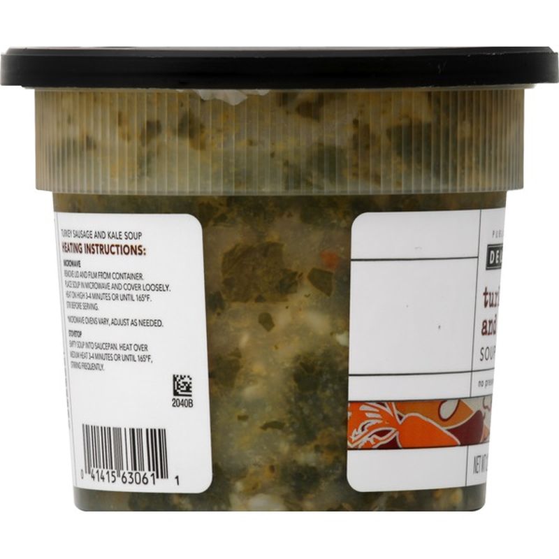 Publix Deli Soup, Turkey Sausage and Kale (12 oz) from Publix Instacart