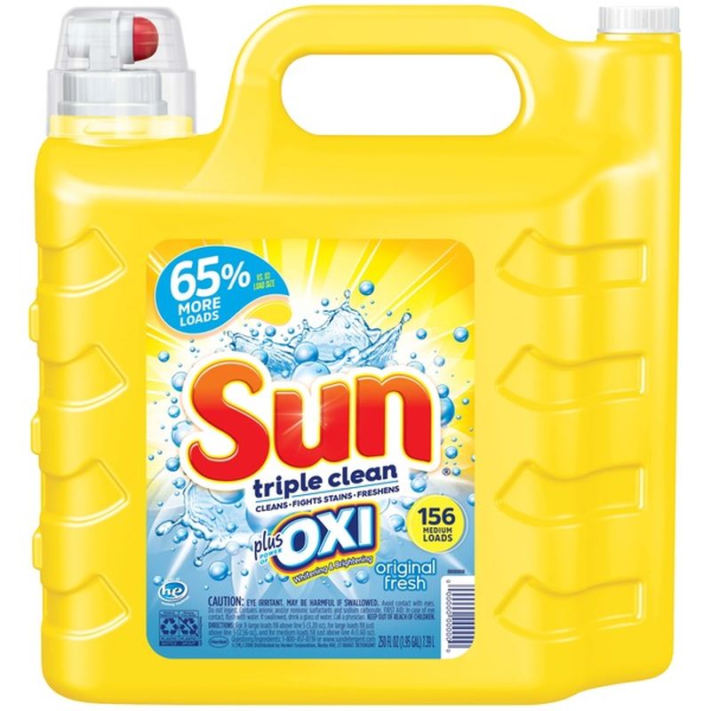 sun liquid detergent