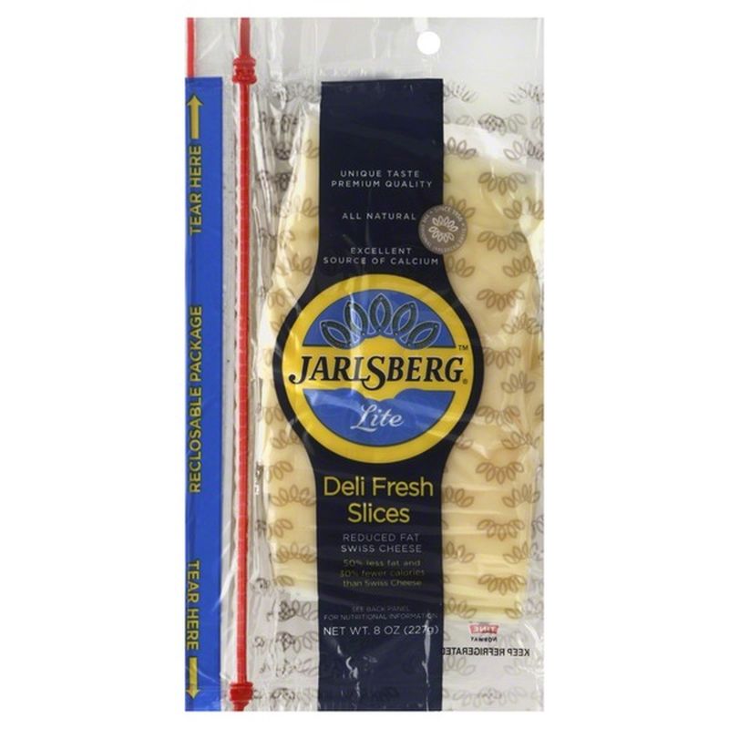 Jarlsberg Lite Swiss Cheese (8 oz) Instacart