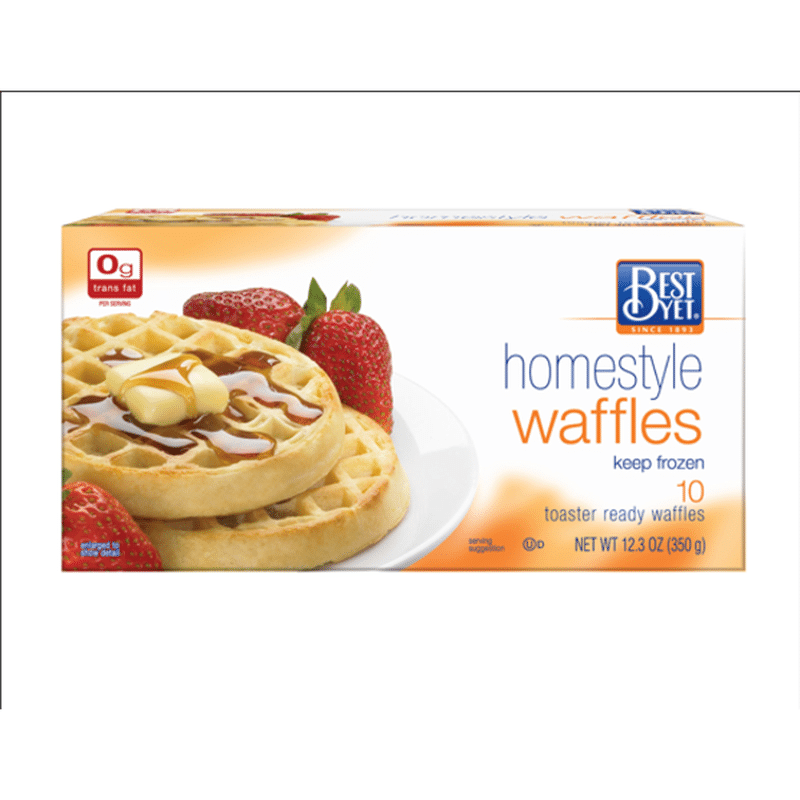 Best Yet Homestyle Round Waffles