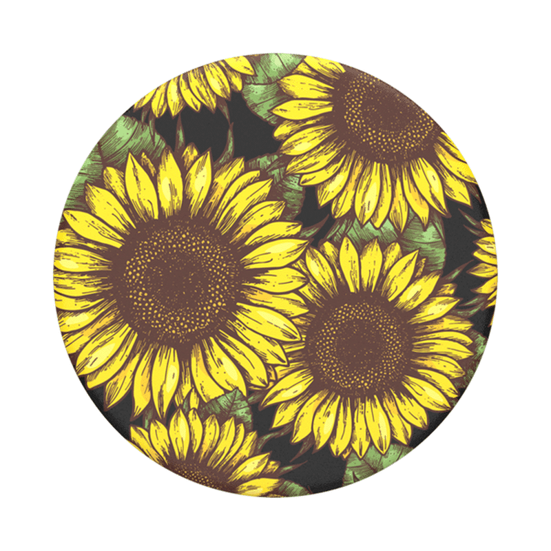 PopSockets Sunflower Power PopGrip Cell Phone Grip & Stand