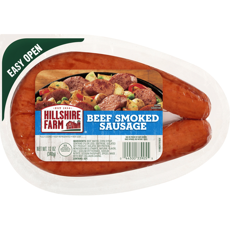 Hillshire Farm Beef Smoked Sausage Rope