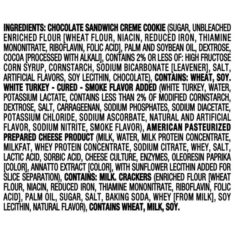 Lunchables Turkey & American with Oreo Cookie Convenience Meal