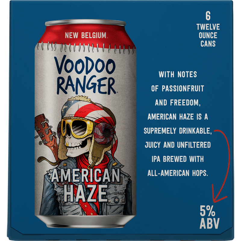 Voodoo Ranger American Haze Beer, IPA, American Haze (12 fl oz