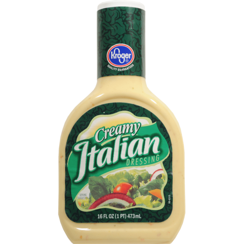 Kroger Creamy Italian Salad Dressing (16 fl oz) Instacart
