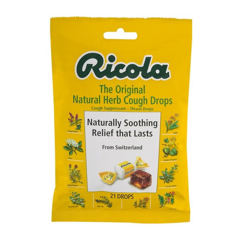 Ricola The Original Natural Herb Cough Drops (21 ct) from CVS Pharmacy