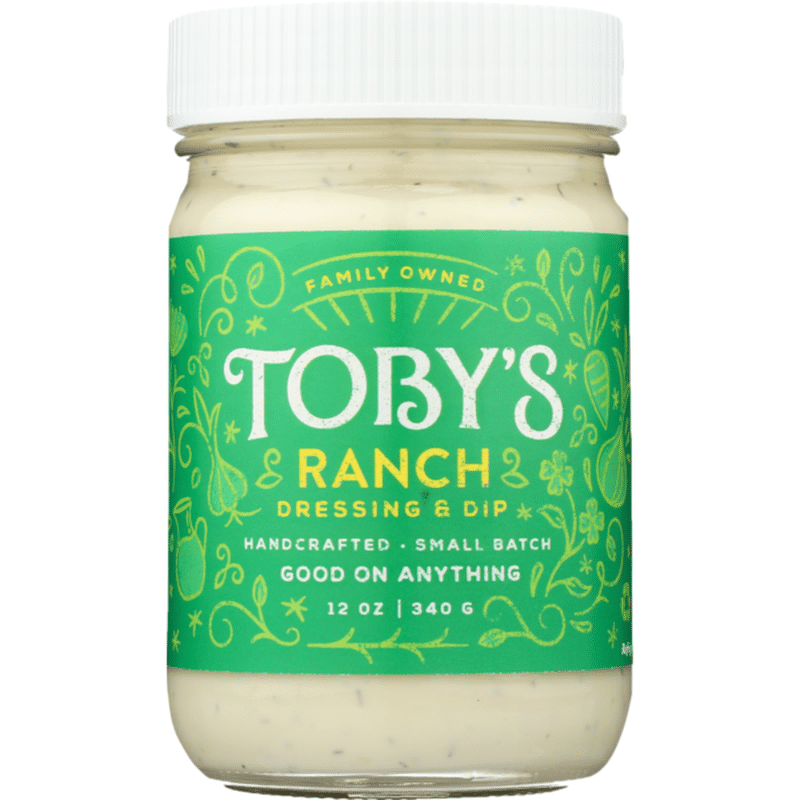 Toby's Ranch Dressing & Dip (12 oz) Instacart