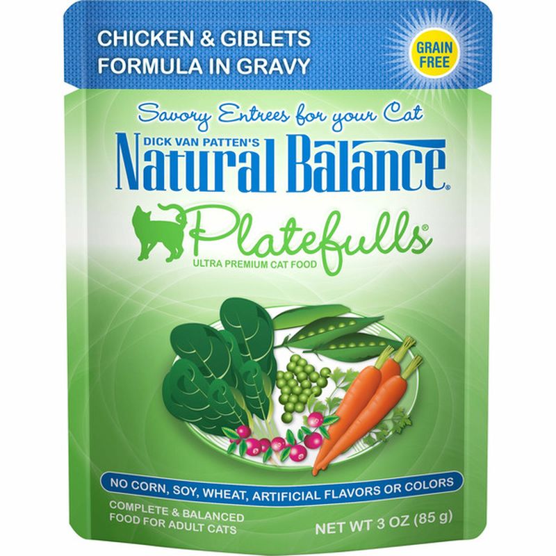 Natural Balance Dick Van Patten's Platefulls Chicken & Giblets in Gravy