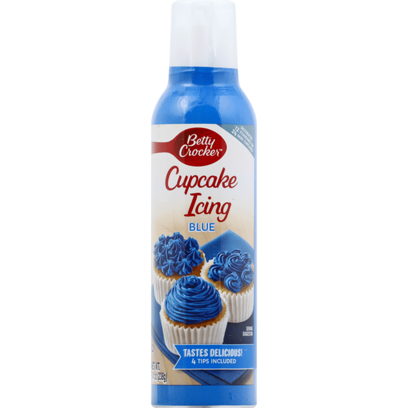 Betty Crocker Cupcake Icing, Blue (8.4 oz) Instacart