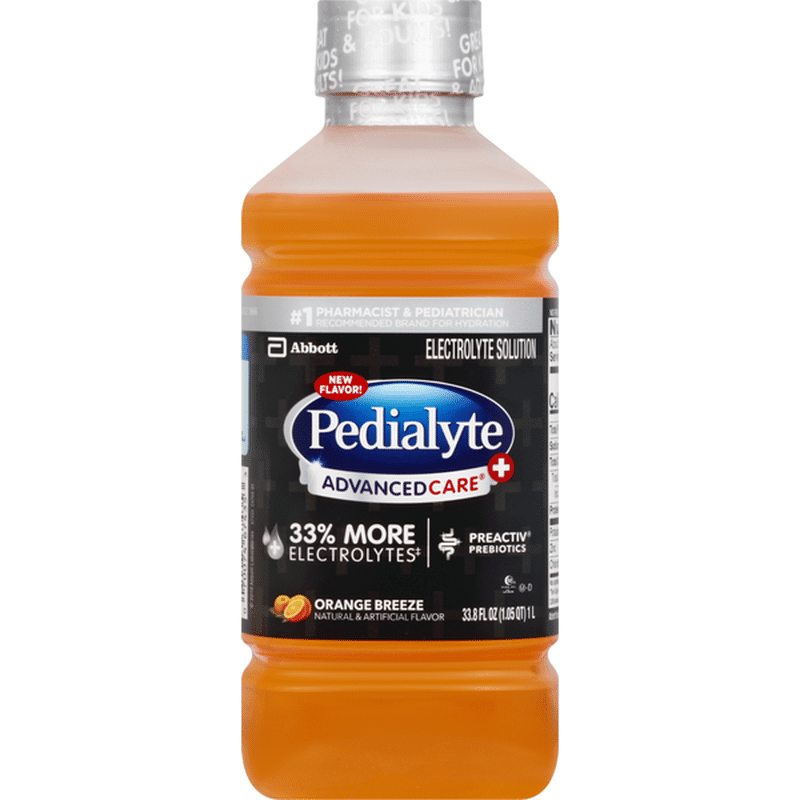 Pedialyte Electrolyte Solution (33.8 fl oz) - Instacart