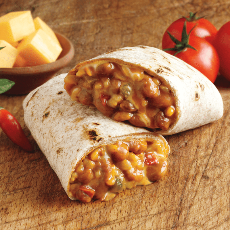 Amy's Amy’s Frozen Cheddar Cheese, Bean & Rice Burrito, NonGMO, 6 oz