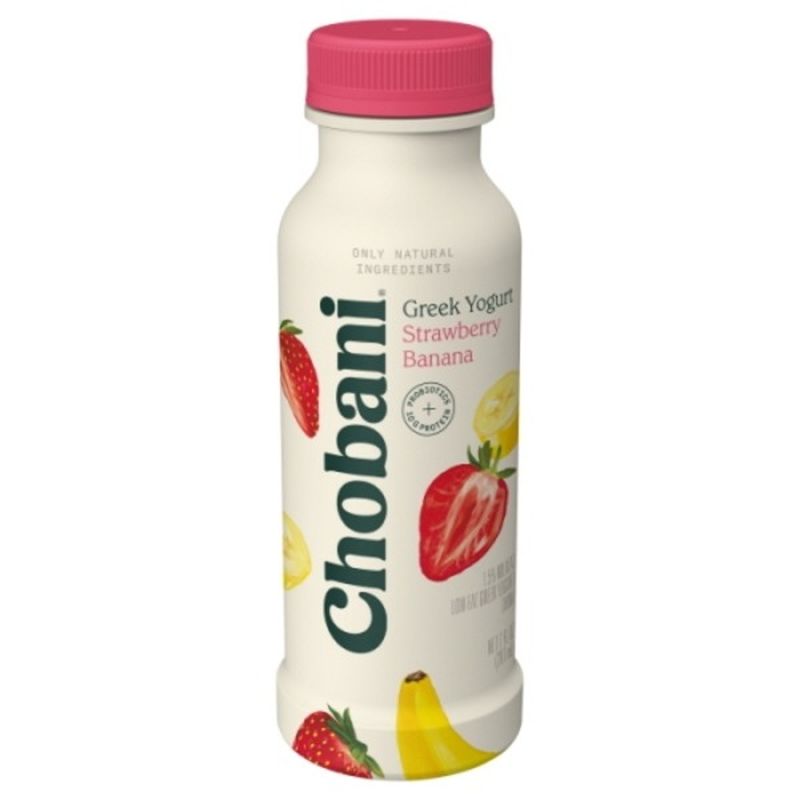 Chobani Greek Yogurt Drink with Strawberry Banana (7 fl oz) from ...