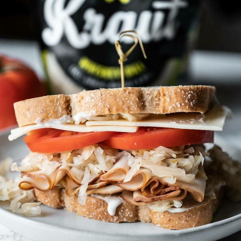 Cleveland Kitchen Kraut Whiskey Dill Probiotic Sauerkraut (16 oz