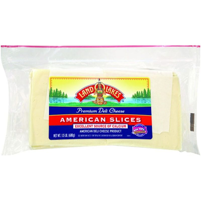 Land O Lakes® Deli American Slices White Cheese (1.5 lb) - Instacart