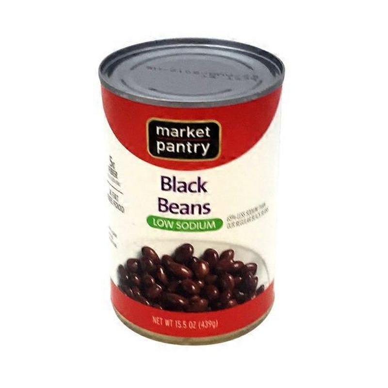 Market Pantry Low Sodium Black Beans (15.5 oz) Delivery or Pickup Near