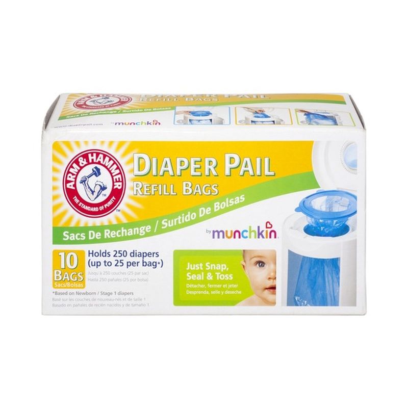 diaper pail refill bags