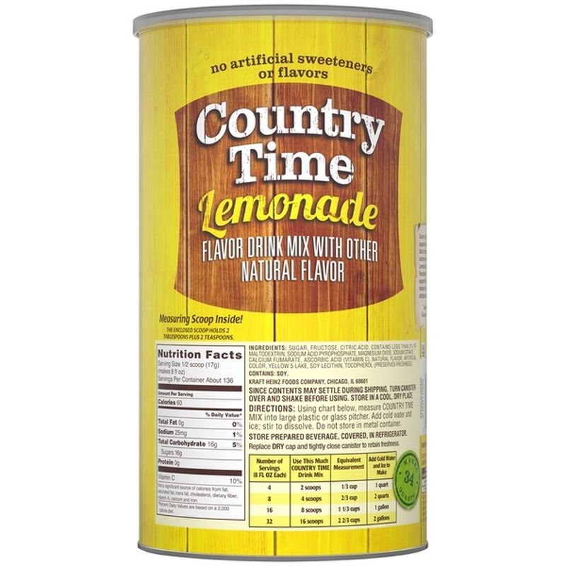 Country Time Lemonade Drink Mix (82.5 oz) from Costco Instacart