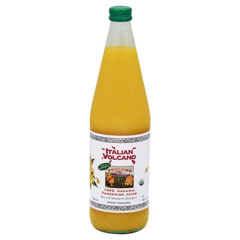 Italian Volcano Juice, 100 Organic, Tangerine (25.3 ml) Instacart